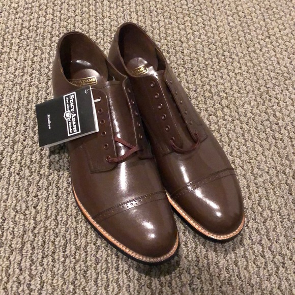 stacy adams men's madison cap toe oxford